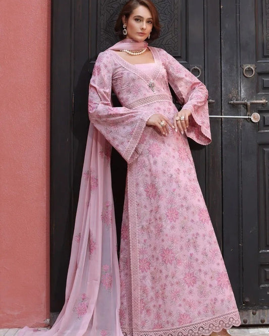 Aura Attire Pink Hs-43