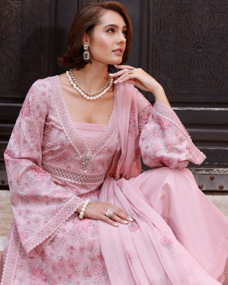 Aura Attire Pink Hs-43